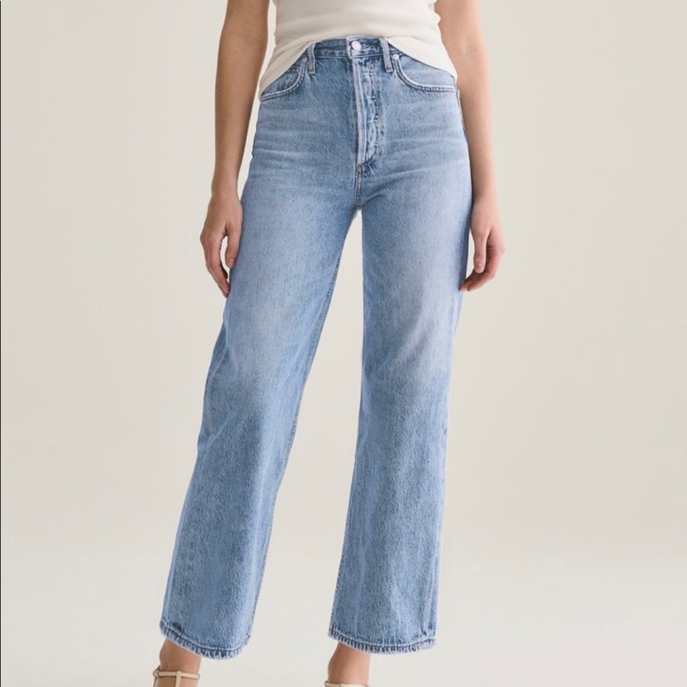 Agolde Ren Wide Leg Jeans in Disclosure
